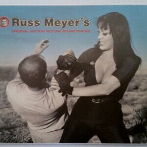 RUSS MEYER Mousepad Kitsch Busty Cheesecake Movie Promo B-Movie Tura Satana